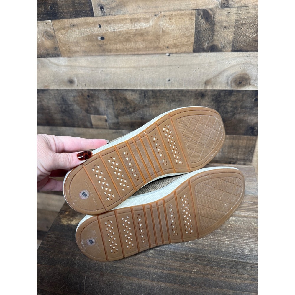 Vince Camuto Edelgard Tan Knit Lace Up Sneakers Mens 8M VV-EDELGARD - Picture 6 of 8